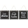 Mini Gothic Signs - Choice of Designs