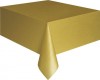 Plastic Table Cover ~ Gold or White ~ 137cm x 274cm