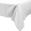 Plastic Table Cover ~ Gold or White ~ 137cm x 274cm