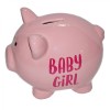 Pennies & Dreams Ceramic Piggy Bank - Baby Girl