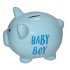 ’Pennies & Dreams’ Ceramic Piggy Bank - Baby Boy