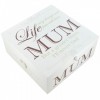 Wooden Memory Keepsake Storage Box ~ Mum