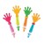Pk 4 Hand Clapper Whistle Bubble Wands - Party Bag Fillers