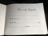 Calla Lily Design Wedding Guest Book (Revised Design)