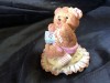 Nursery Time Pink Teddy Figurine