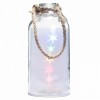 Decorative Glass Jar with Multicoloured LED Star Lights