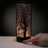 Eden White Tree Silhouette Touch Operated Electric Wax Melt Burner Aroma Lamp