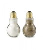 Novelty Glass Light Bulb Salt & Pepper Shaker Set