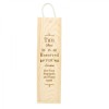 Personalised 'Reserved For' Wooden Wine / Spirit Bottle Gift Box