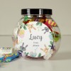 Personalised Easter Bunny Sweet Jar With Sweets