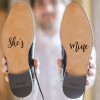 He's Mine, She's Mine Self-Adhesive Shoe Sticker Set