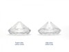 Clear Acrylic Diamond Shaped Place Card Holders ~ Pack 10