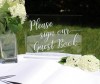 Clear Acrylic Wedding Signs