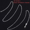 Sterling Silver 925 Cable Chain Necklace