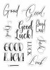 Crafters Companion Photopolymer Stamp ~ Good Luck