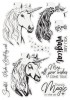 Crafters Companion Photopolymer Layering Stamp - Magical Unicorn