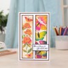 Gemini Floral Panel 3D Embossing Folder - Garden Beauties