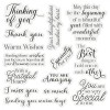 Caring Thoughts - Acrylic Stamp - With a Grateful Heart