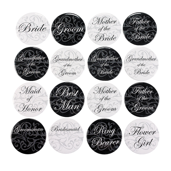 Wedding Party Badges