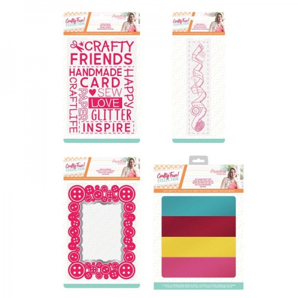 Sara Signature Crafty Fun Embossing Collection with Card