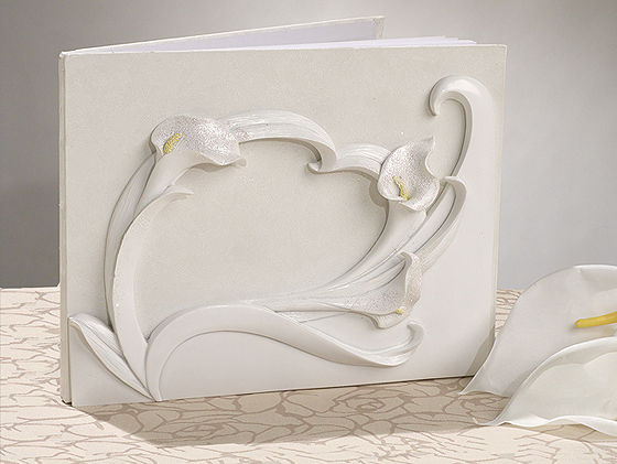 Calla Lily Design Wedding Guest Book