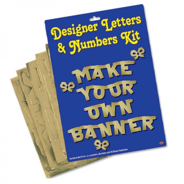 Make Your Own Banner ~ Designer Letters & Numbers Kit
