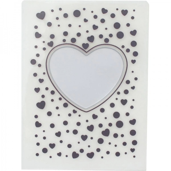 Luxe Heart Frame Embossing Folder and Die Set A6