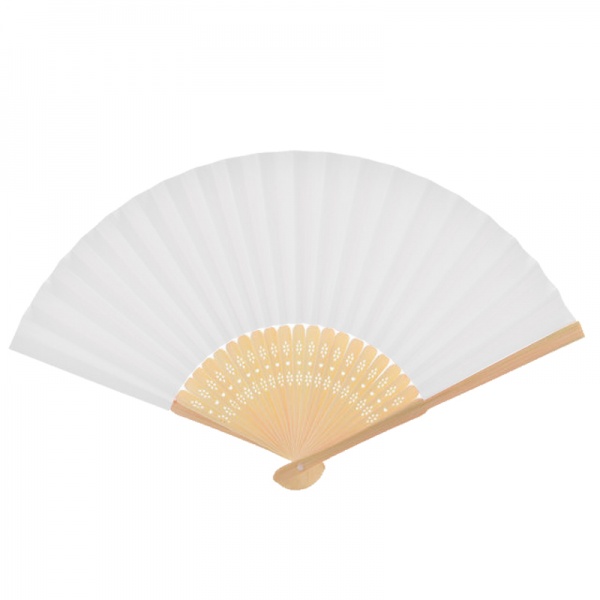 Pack of 3 Coloured Paper Fans - Choice of Colours