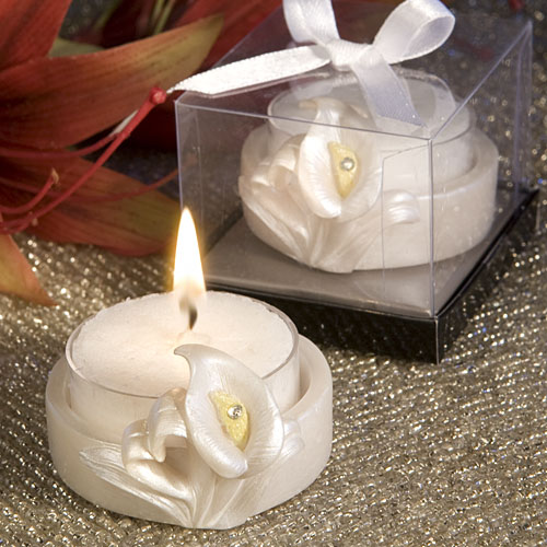 Calla Lily Design Candle Holder