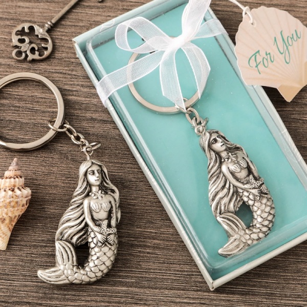 Mermaid design key chain