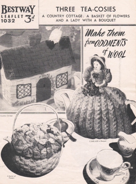 Vintage Bestway Knitting Pattern 1032 - Tea Cosies
