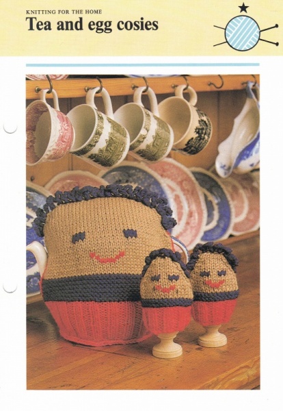 Vintage Hamlyn Knitting Pattern: Tea & Egg Cosies