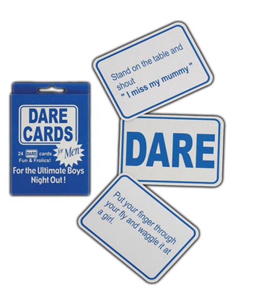 Dare Cards in Blue