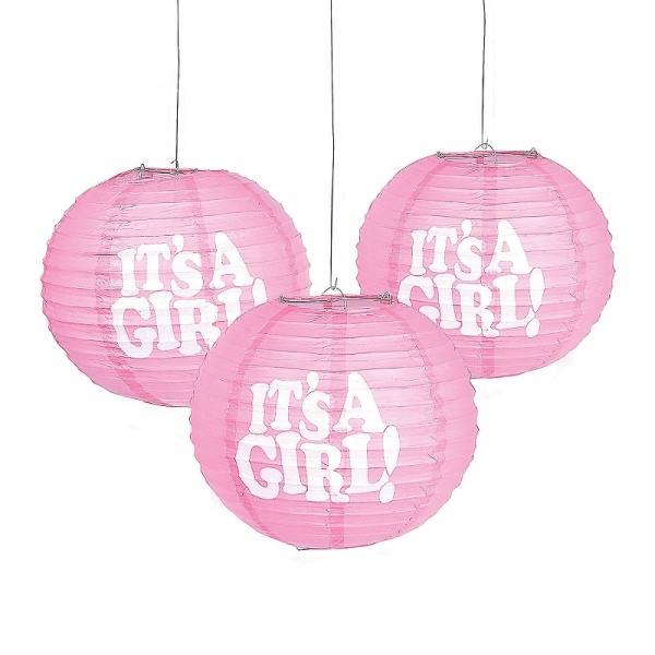 Its A Girl! Paper Lantern