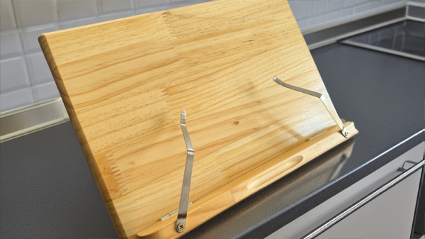 Wooden Cook Book / Tablet Stand