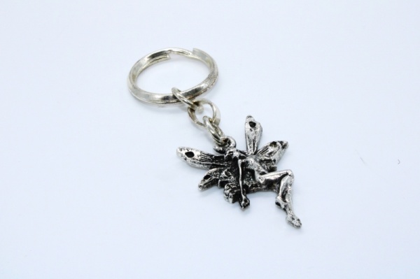 Silver Fairy Keychain