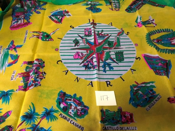 Ladies Head Square / Scarf - Canary Islands