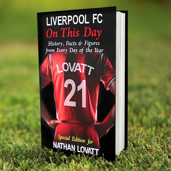 Personalised 'Liverpool  On This Day' Book