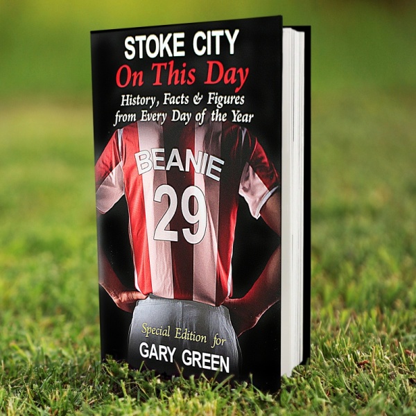 Personalised 'Stoke City On This Day' Book