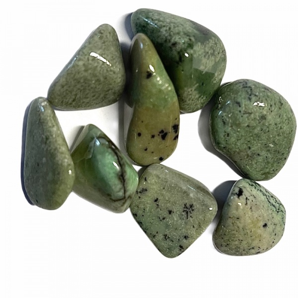 Jade (Grossular Green Garnet) Tumblestone