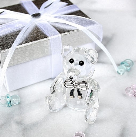 Select Crystal Collection - Large Teddy Bear Figurine