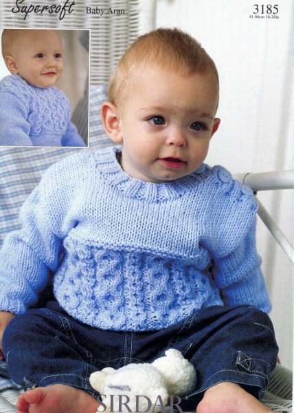 Vintage Sirdar Knitting Pattern No 3185: Tiny Tots Matinee Coats