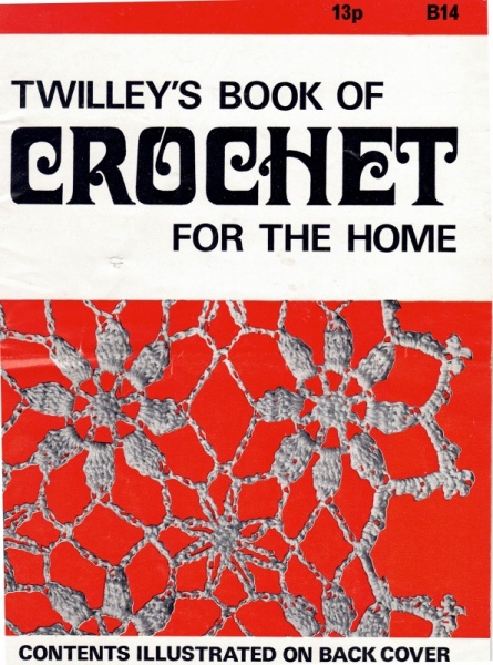 Vintage Twilleys Pattern Book - Crochet For The Home (B14) - PDF Download