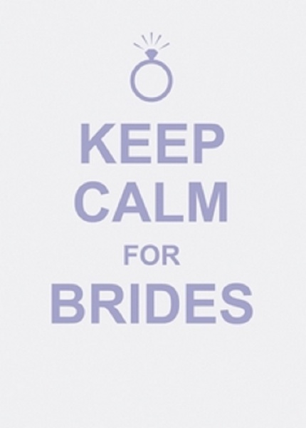 Keep Calm For Brides - Hardback