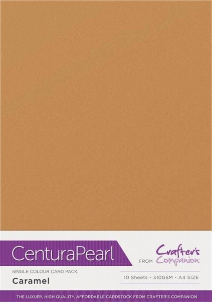 Centura Pearl Caramel A4 Printable Card Pack
