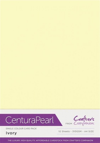 Centura Pearl Ivory A4 Printable Card Pack