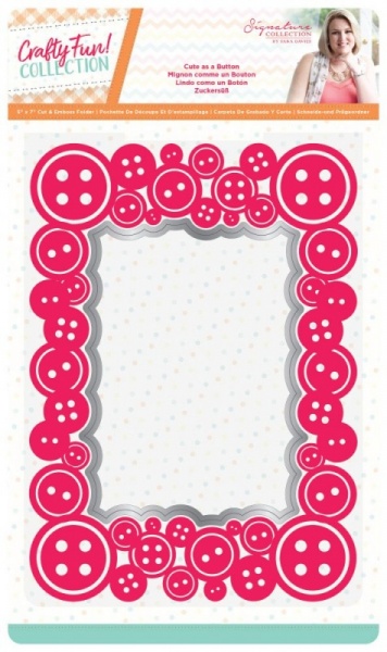 Sara Signature Crafty Fun Cut & Emboss Folder - Cute as a Button