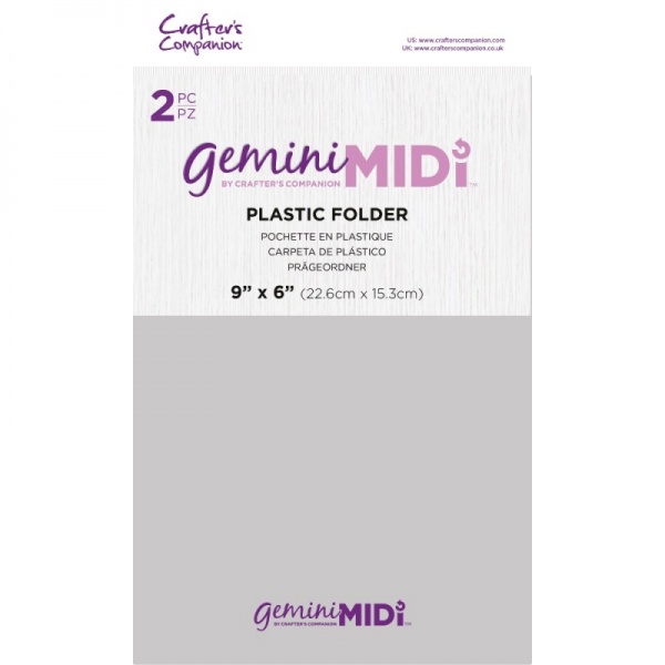 Gemini Midi Accessories - Plastic Folder - Pack of 2