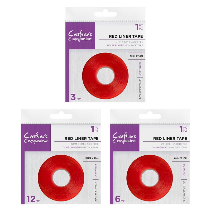 Crafters Companion Red Liner Double Sided Tape