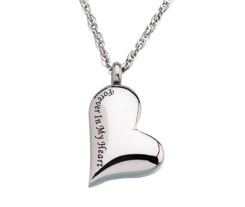 Forever in my Heart Memorial Necklace